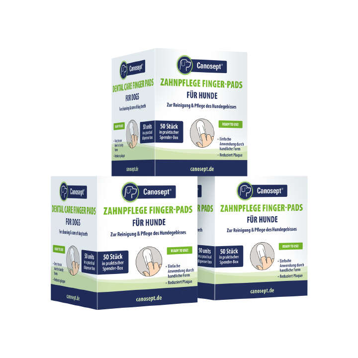 Canosept Zahnpflege Finger-Pads für Hunde